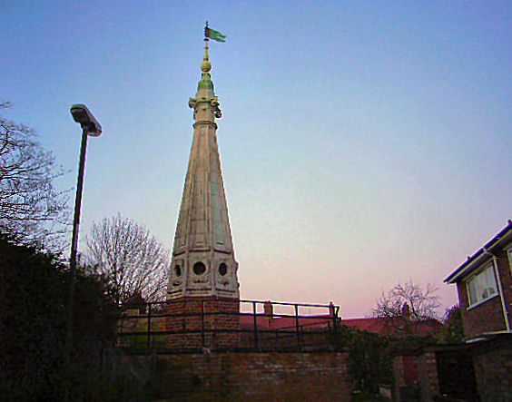 Wren church of St Antholin's spire